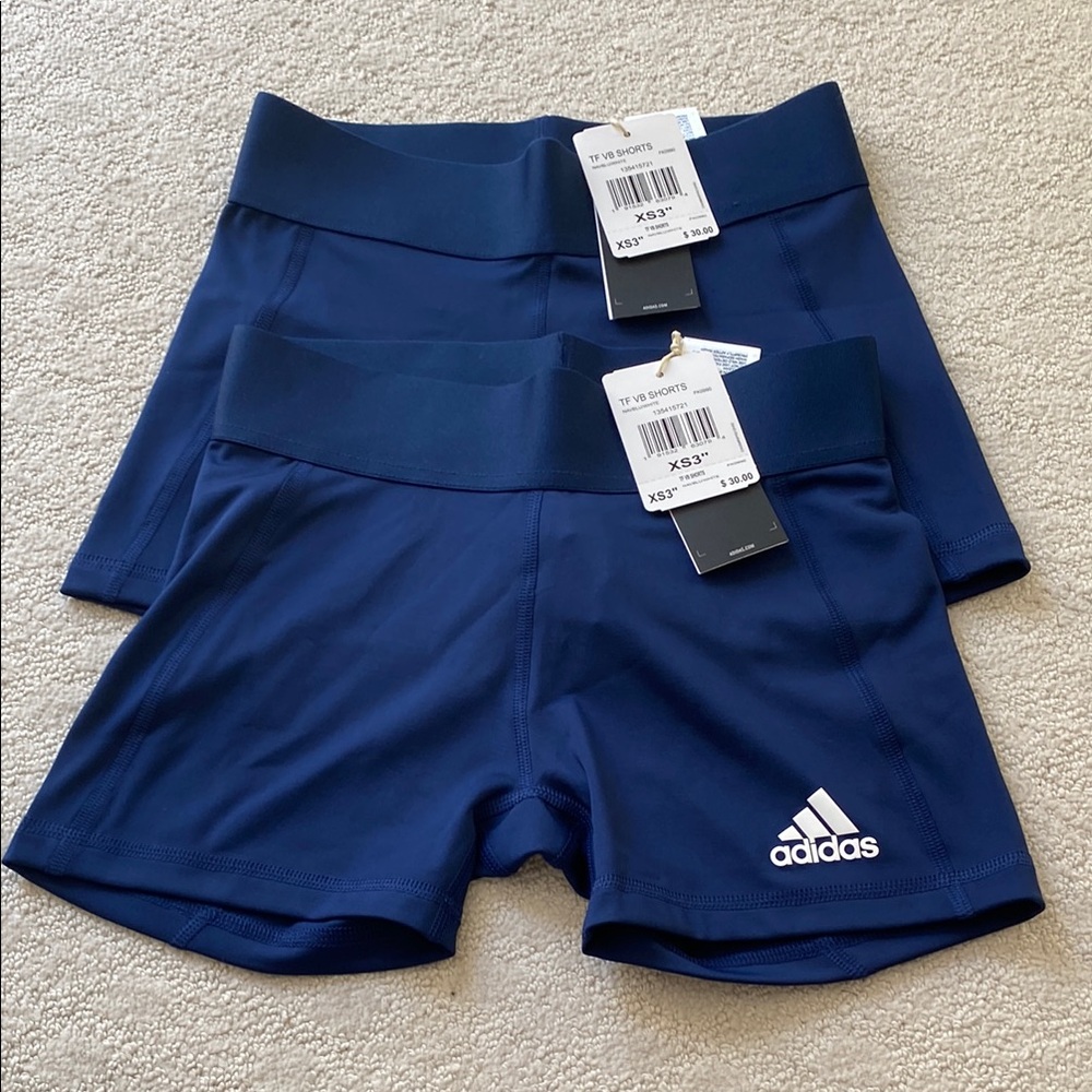 Adidas Dark Blue Villeyball Shorts